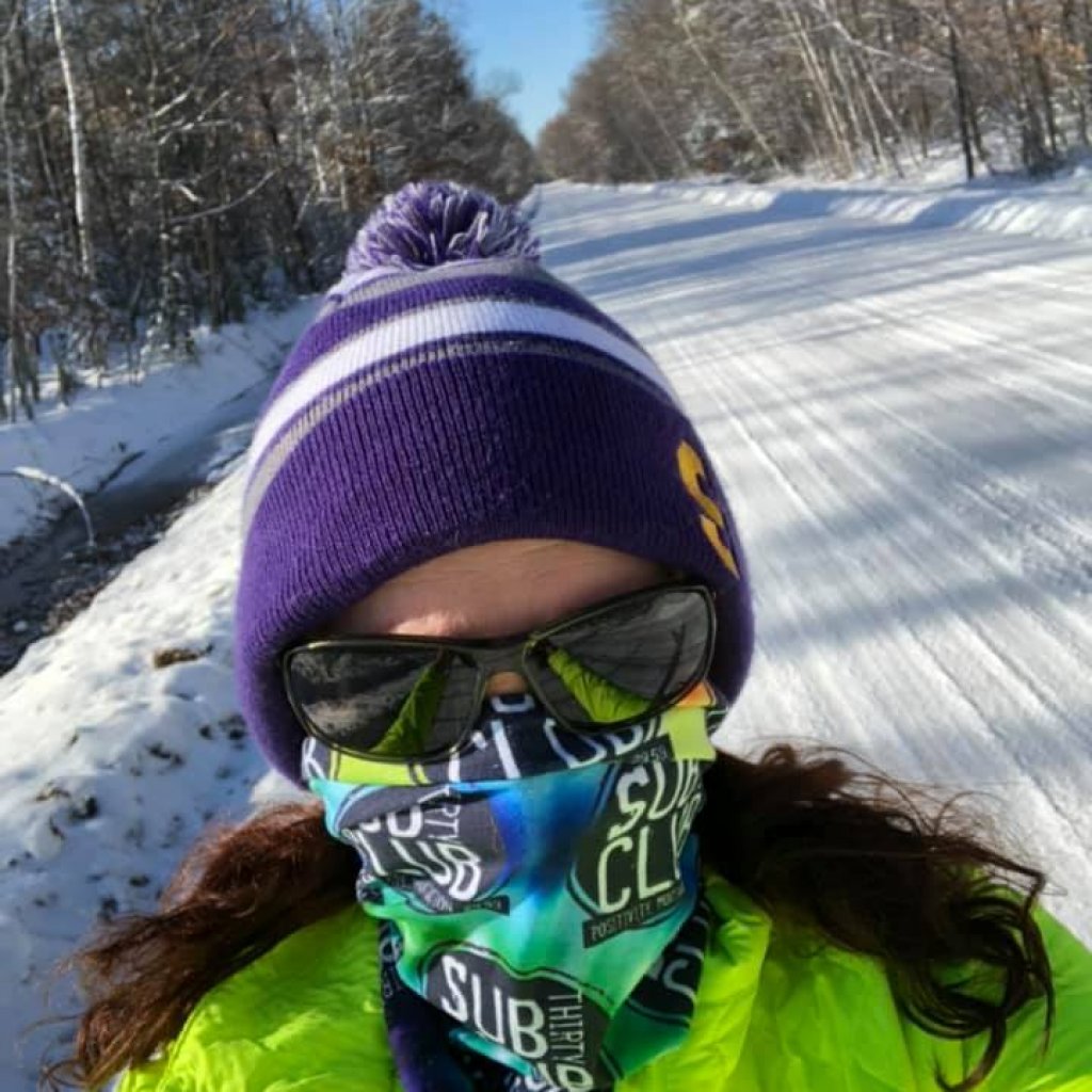 Pam Berg on breathing cold air while running